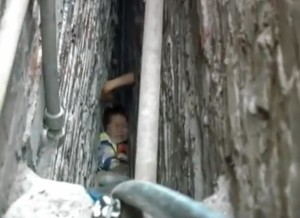 chinese-boy-wall