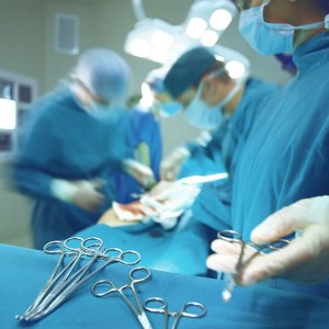 Doctors Performing Operation