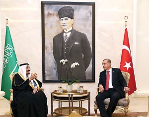 Recep Tayyip Erdogan, King Salman