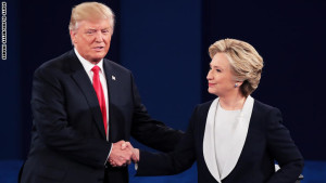 Candidates Hillary Clinton And Donald Trump Hold Second Presidential Debate At Washington University